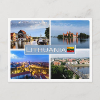 LT Litauen - Postkarte