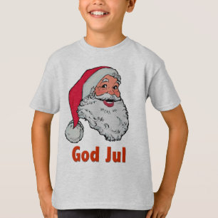 Lt T-Shirt suédois/de Norvégien Père Noël