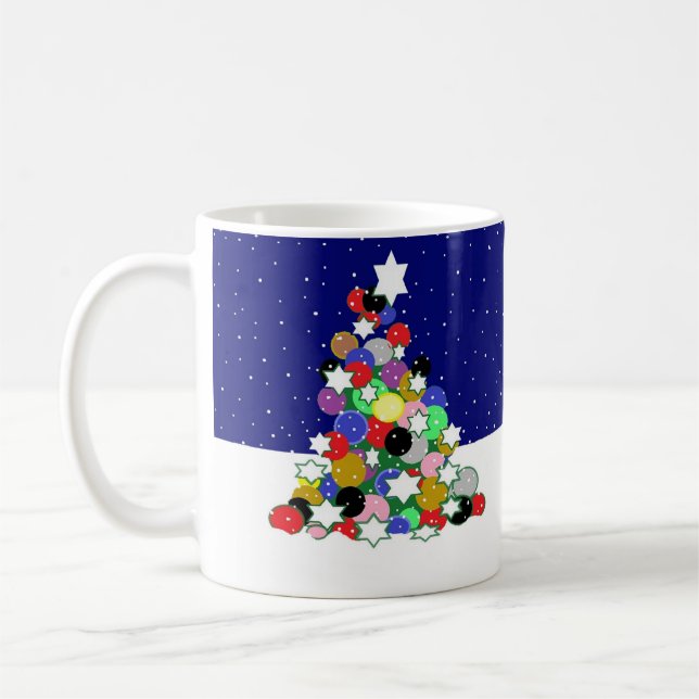 LTK-Weihnachtsbaum-Tasse Kaffeetasse (Links)