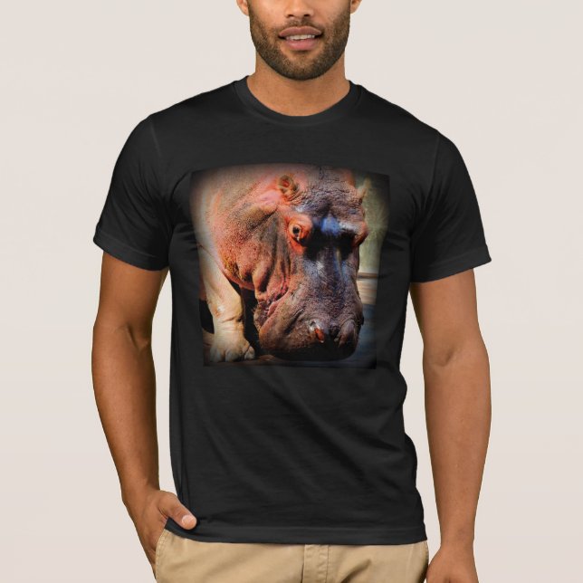Lu das Flusspferd-T-Shirt T-Shirt (Vorderseite)