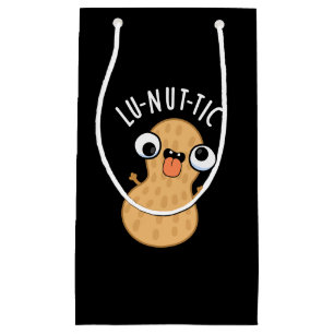 Lu-nut-ic Lustige Erdnuss-Wortspiele Dunkler Hinte Kleine Geschenktüte