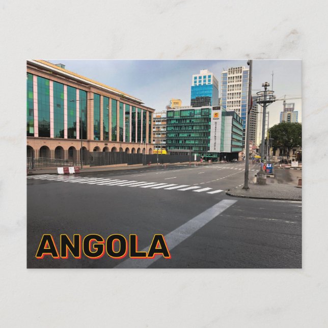 Luanda, Angola Postkarte (Vorderseite)
