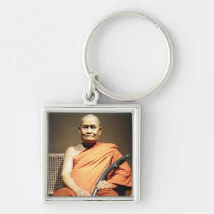Luang Poo Cha Subhaddho ... Buddhistischer Mönch Schlüsselanhänger