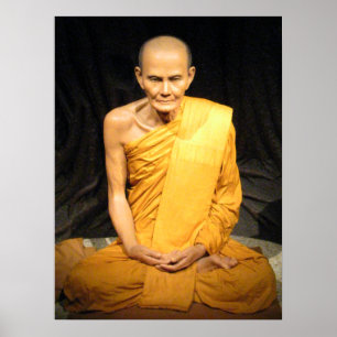 Luang Poo Mun Bhuridatto… buddhistischer Mönch Poster