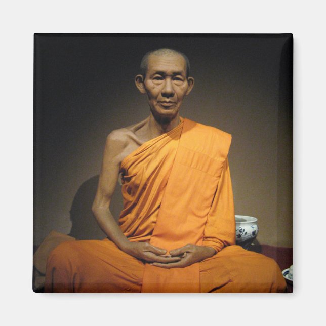 Luang Por Kasem Khemako ... Buddhistischer Mönch Magnet (Vorne)