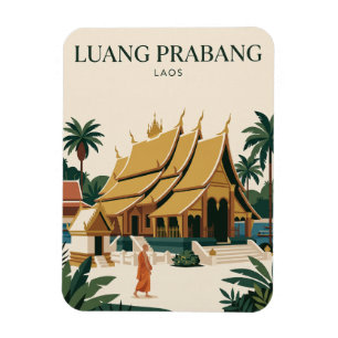 Luang Prabang Laos Magnet