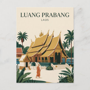Luang Prabang Laos Postkarte