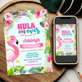Luau Birthday Tropical Summer Einladung