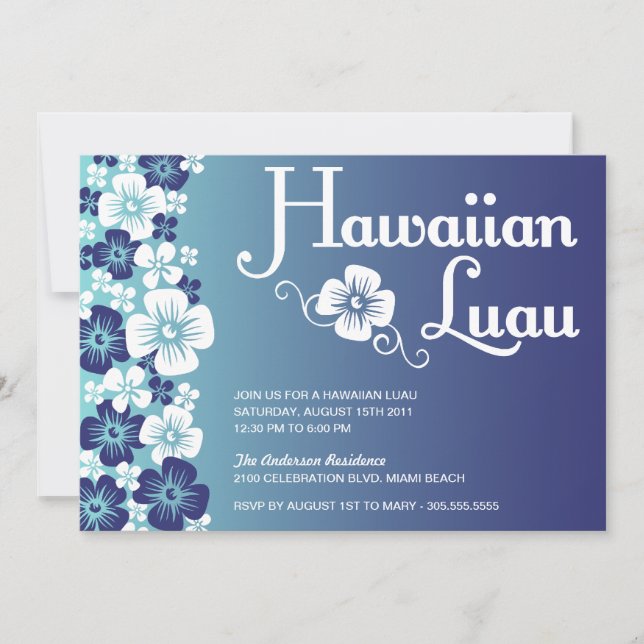 LUAU HAÏIEN| INVITATIONS DE PARTIS (Devant)