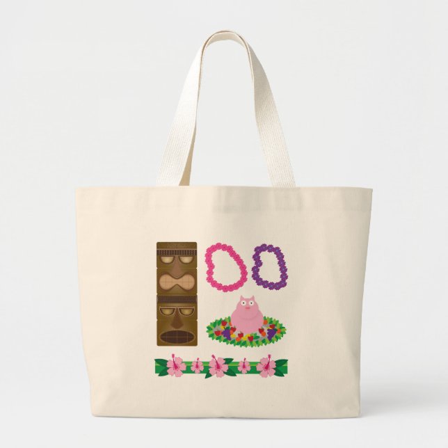 Luau Jumbo Stoffbeutel (Vorne)