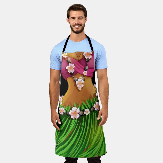 Luau ou tablier de rire cuisine (Porté)