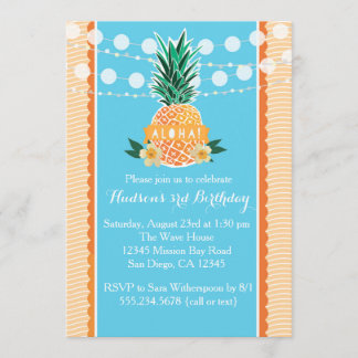 Luau Party Einladung für Geburtstag, Dusche usw.