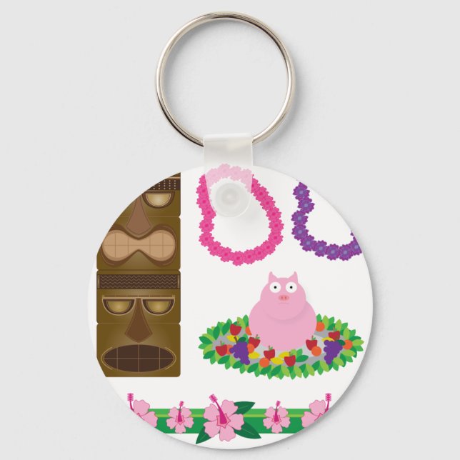 Luau Schlüsselanhänger (Vorderseite)