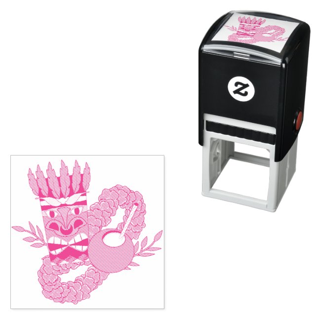 Luau Theme Permastempel (Beispiel)