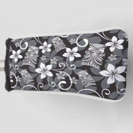 LUAU TIKI PATTERN (CHARCOAL) GOLF HEADCOVER