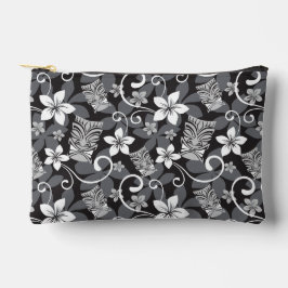 LUAU TIKI PATTERN (CHARCOAL) ZUBEHÖRTASCHE