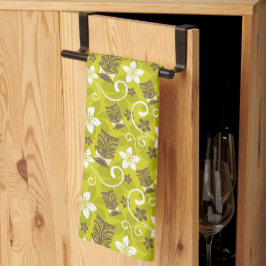 LUAU TIKI PATTERN GESCHIRRTUCH