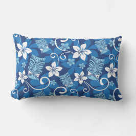 LUAU TIKI PATTERN (HELLBLAU) LENDENKISSEN