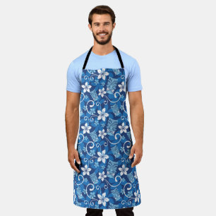 LUAU TIKI PATTERN (HELLBLAU) SCHÜRZE
