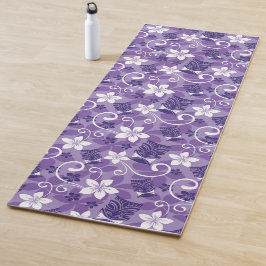LUAU TIKI PATTERN (LILA) YOGAMATTE