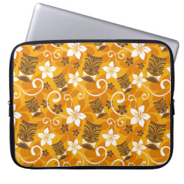 LUAU TIKI PATTERN (ORANGE) LAPTOPSCHUTZHÜLLE