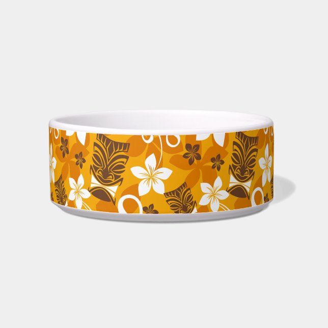 LUAU TIKI PATTERN (ORANGE) NAPF (Rechts)