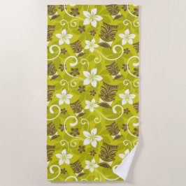 LUAU TIKI PATTERN STRANDTUCH