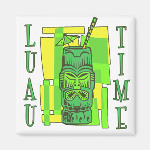 Luau Time Magnet