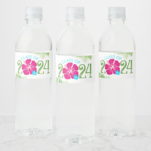 Luau Tropical Hibiskus White Abschluss