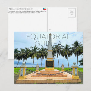 Luba, carte postale de voyage en Guinée équatorial