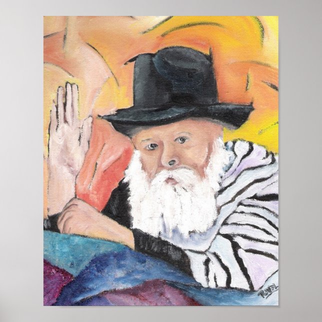 LUBAVITCHER REBBE POSTER (Vorne)