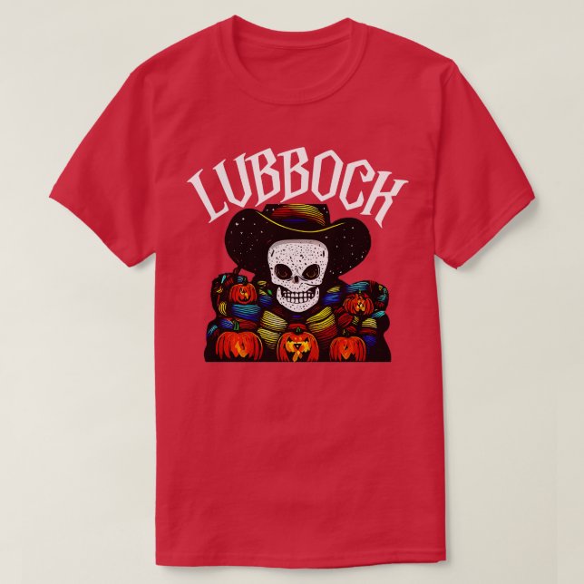 Lubbock Halloween T-Shirt (Design vorne)