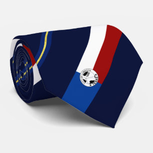 Lubbock (Texas) Stadtflagge Neck Tie Krawatte