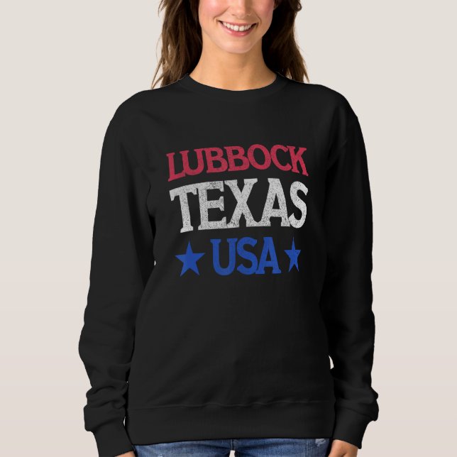 Lubbock Texas Sweatshirt (Vorderseite)