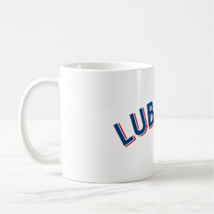 Lubbock, Texas Vintag Arch Kaffeetasse