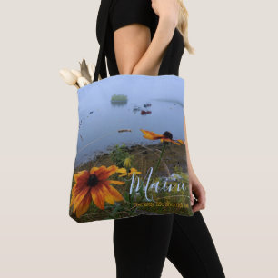 Lubec Maine, die Art, wie das Leben orangefarben s Tasche