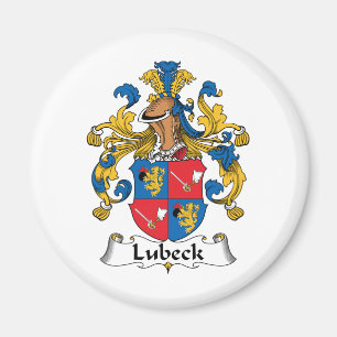 Lübeck-Familienwappen Magnet