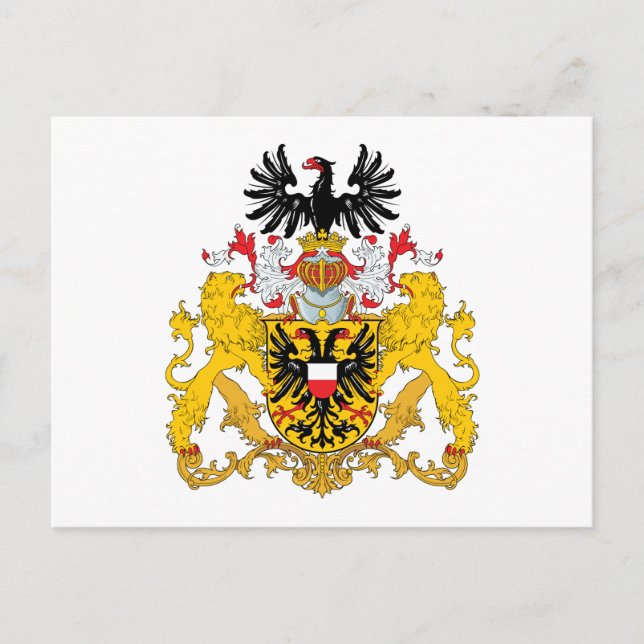 Lubeck-Wappen-Postkarte Postkarte (Vorderseite)
