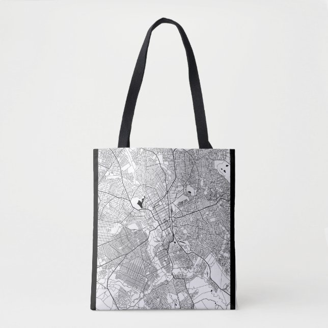 Lubumbashi DR Congo Map Tasche (Vorderseite)