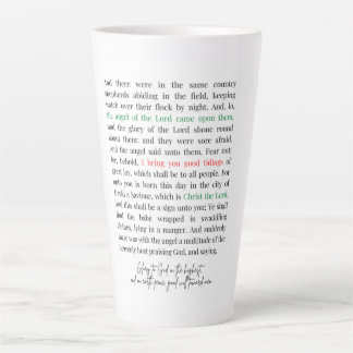 Luc 2:8 - 14 Tall Coffee Mug