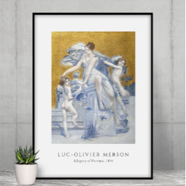 Luc-Olivier Merson - Allegory of Fortune (1896) Poster