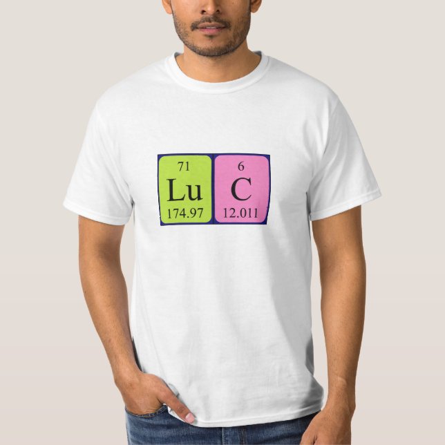Luc Periodenname Shirt (Vorderseite)