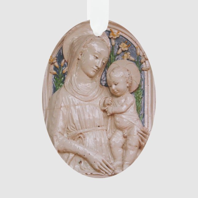 Luca della Robbia Kunst, Dichtung und Musik Ornament (Vorderseite)