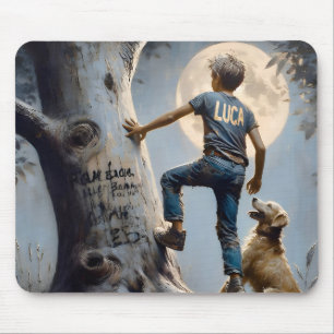 LUCA ~ Geburtstag Golden Retriever ~ Mousepad