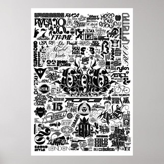 Luca Ionescu "Logo History" Poster (Vorne)