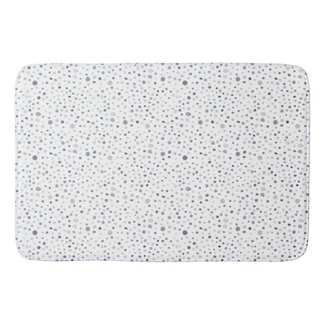 Lucas Confetti Watercolor Dots Badematte (Vorderseite)