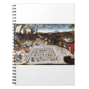 Lucas Cranach Der Springbrunnen der Jugend (1546) Notizblock