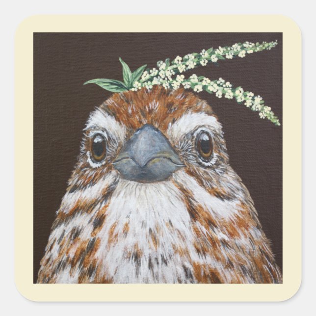 Lucas les stickers moineau (Devant)