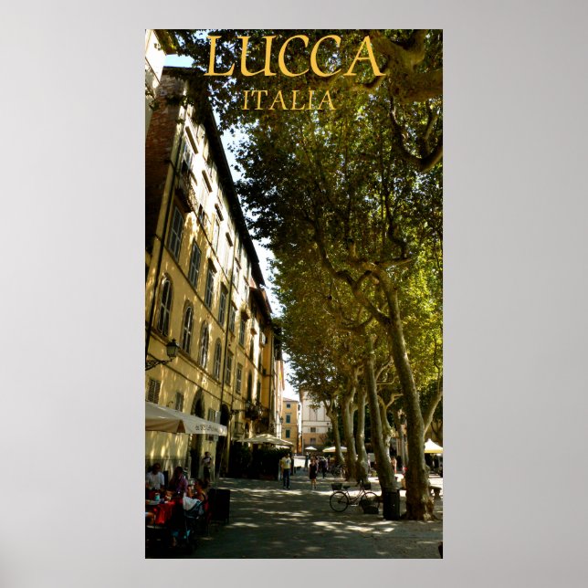 Lucca italia poster (Vorne)