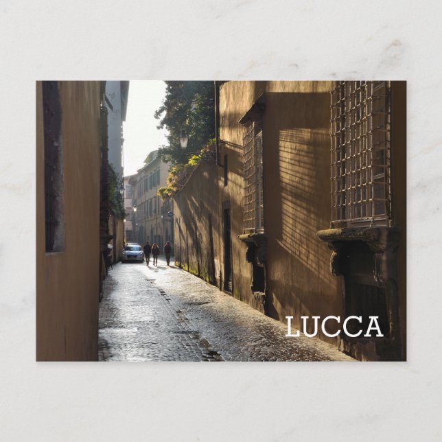 Lucca, Italien Postkarte (Vorderseite)